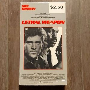 Lethal Weapon 1 VHS